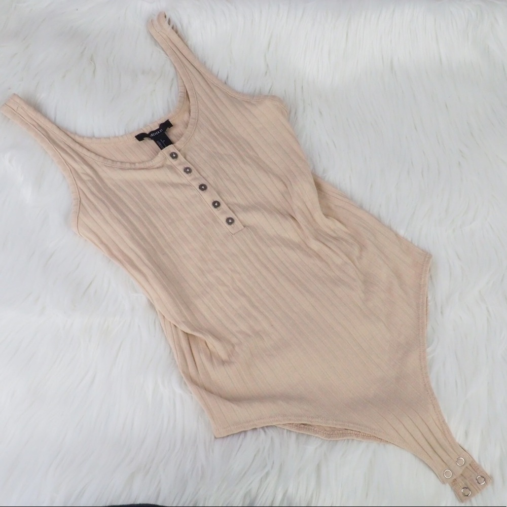 F21 Ribbed Body Suit